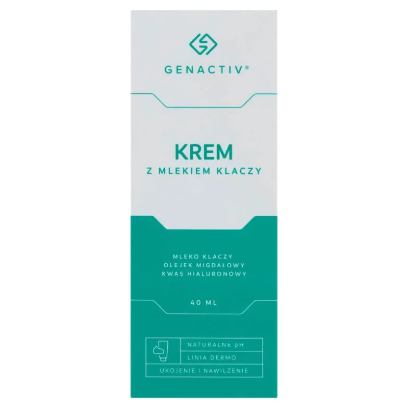 Genactiv, cremă de față cu lapte de iapă, 40 ml — preț și oferte