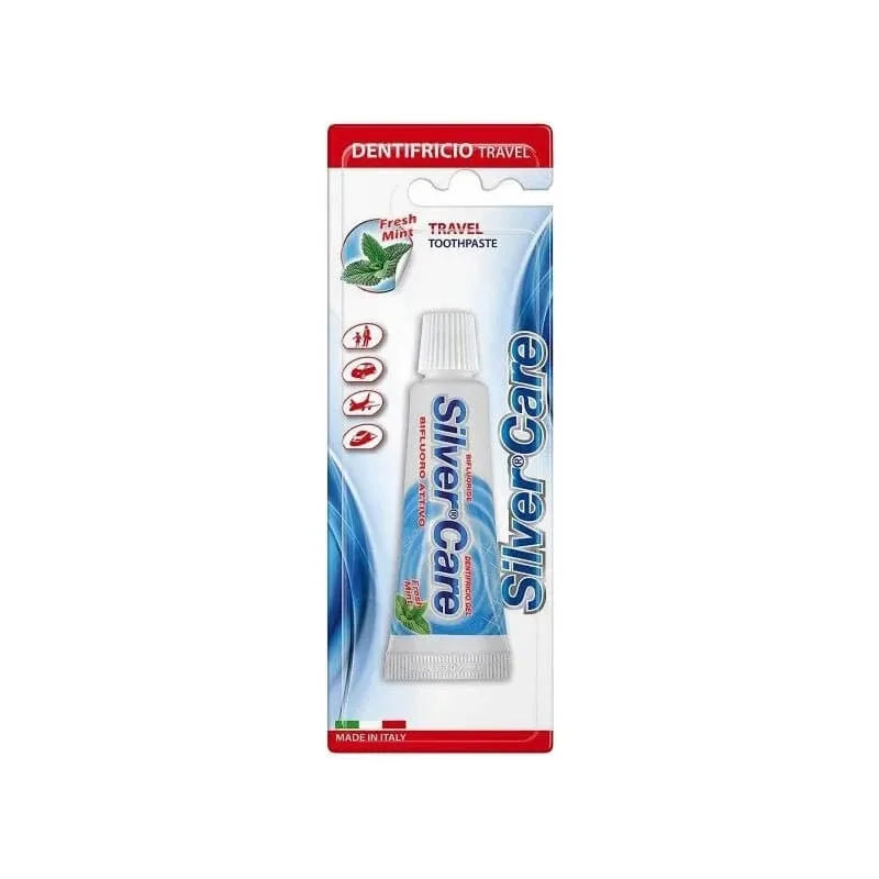 Silver Care Travel – pastă de dinți sub formă de gel, în ambalaj de călătorie de 20 ml — preț și oferte
