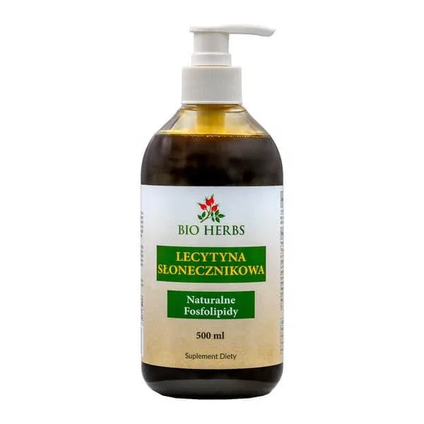 Bio Herbs Lecitină din floarea-soarelui, lichid, 500 ml — preț și oferte