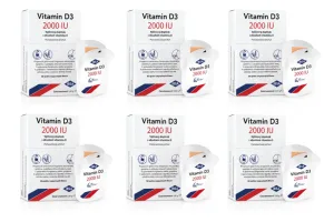 VITAMINA D3 IBSA 2000 UI 6×30 buc, supliment alimentar