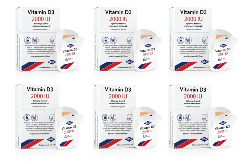VITAMINA D3 IBSA 2000 UI 6×30 buc, supliment alimentar Ibsa Farmaceutici — preț și oferte