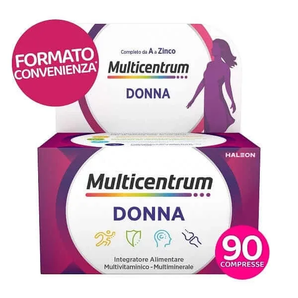 Multicentrum Femei Donna 50+ ani, 90 de comprimate — preț și oferte