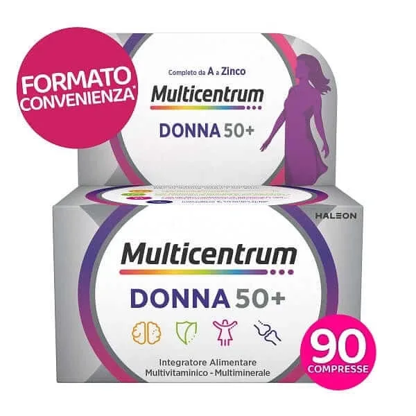 Multicentrum Donna 50+ 90 de comprimate — preț și oferte