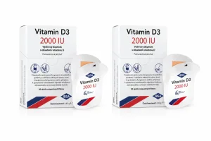 VITAMINA D3 IBSA 2000 UI 2×30 buc, supliment alimentar