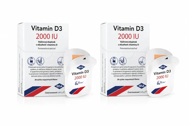 VITAMINA D3 IBSA 2000 UI 2×30 buc, supliment alimentar Ibsa Farmaceutici — preț și oferte