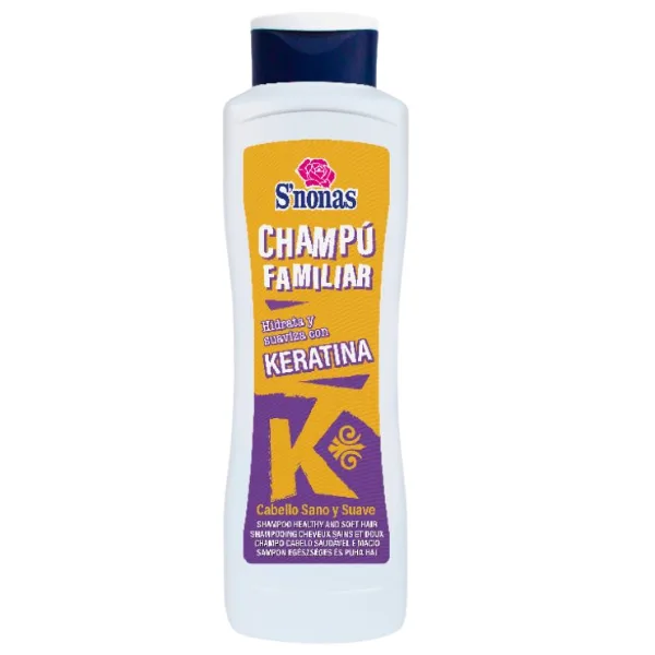Sampon S Nonas Keratina, Arom | 750 ml AROM SPANIA INFINITY — preț și oferte