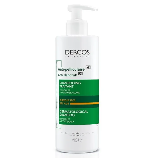 Sampon si balsam 2 in 1 anti-matreata pentru toate tipurile de par Dercos, Vichy | 390 ml — preț și oferte