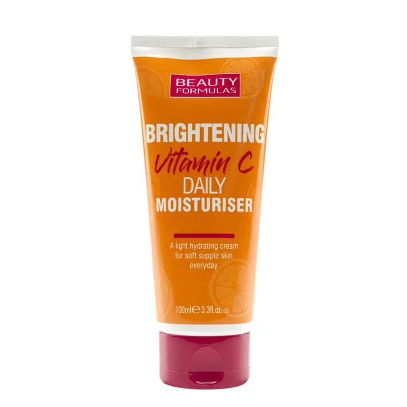 Beauty Formulas Brightening Vitamin C, Cremă de față luminoasă și hidratantă, cu vitamina C, 100 ml — preț și oferte
