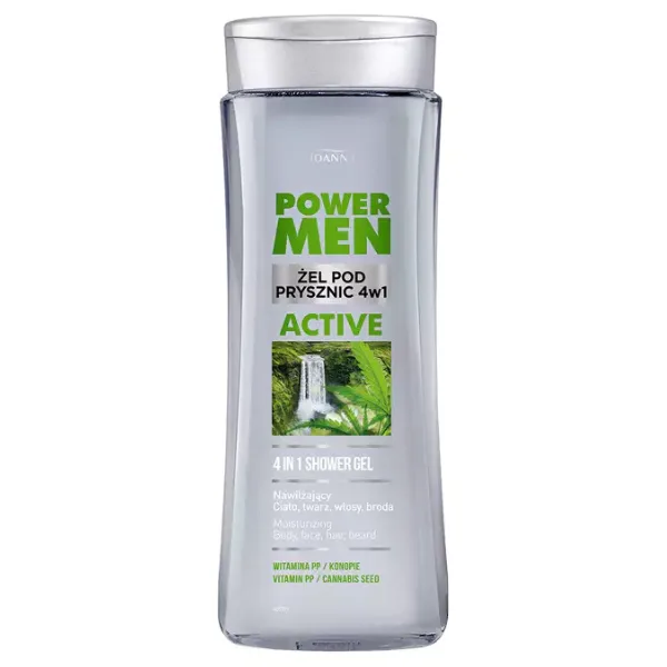 Sampon si gel de dus 4 in 1 Power Men Active, Joanna | 300 ml JOANNA INFINITY — preț și oferte