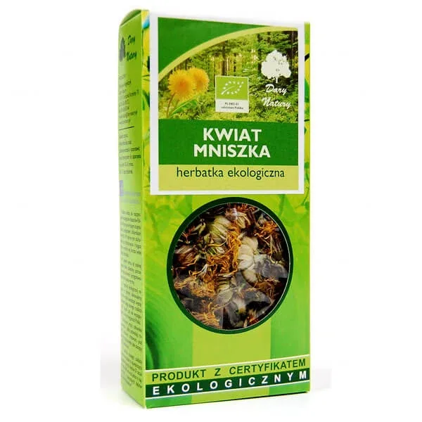 Dandelion Flower, ceai organic, 25 g Dary Natury — preț și oferte