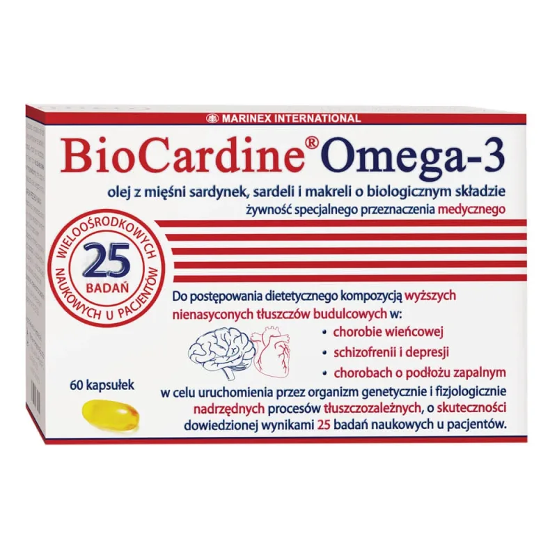 BioCardine Omega-3, 60 capsule — preț și oferte