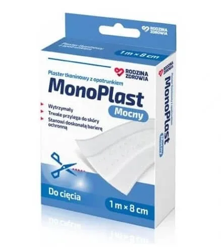 MonoPlast Strong, plasture din țesătură pentru tăiere, 1m x 8cm — preț și oferte