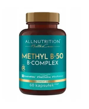 Allnutrition Sănătate amp; Îngrijire Methyl B-50 B-Complex, 60 capsule