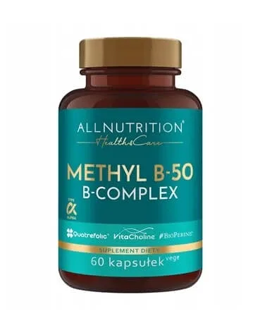 Allnutrition Sănătate amp; Îngrijire Methyl B-50 B-Complex, 60 capsule — preț și oferte