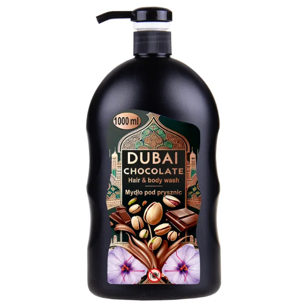 Sampon si gel de dus Ciocolata Dubai Naturaphy, Blux | 1 l BLUX COSMETICS INFINITY — preț și oferte