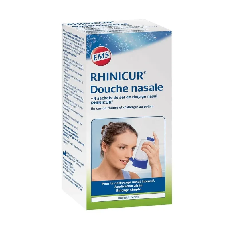 Duș nazal Rhinicur + 4 plicuri de Sel De Rincage — preț și oferte