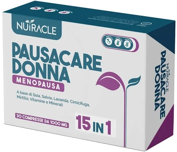 Nutracle Pausacare D menopauză 30 comprimate — preț și oferte
