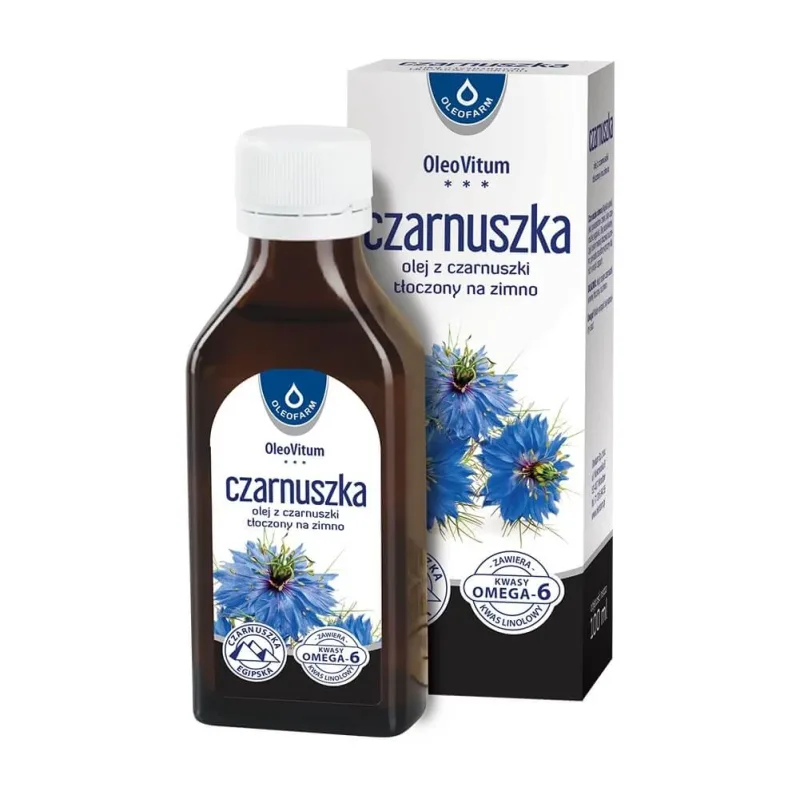 Ulei de chimen negru presat la rece 100ml Oleofarm — preț și oferte