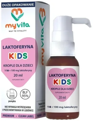 MyVita Lactoferrin Kids picături 20 ml