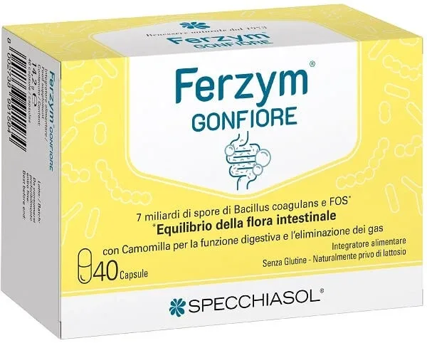 FERZYM UMFLAREA 40CPS — preț și oferte