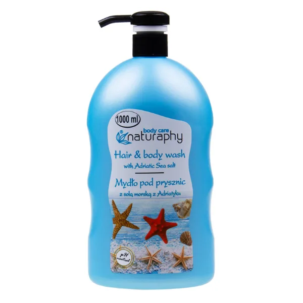 Sampon si gel de dus cu Saruri marine Naturaphy, Blux | 1L BLUX COSMETICS INFINITY — preț și oferte