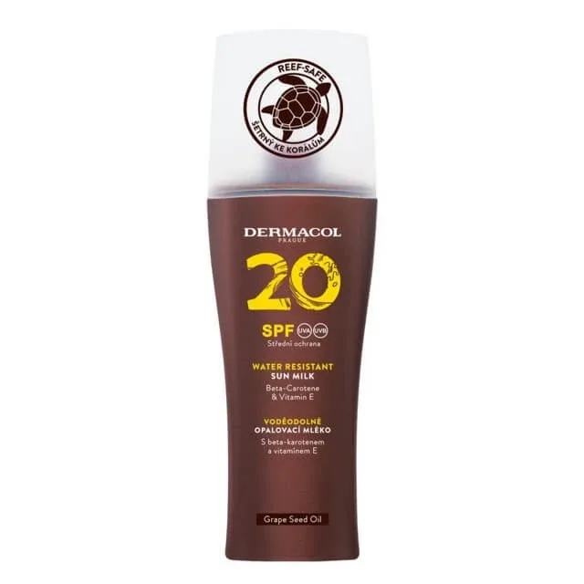 Loțiune solară impermeabilă Dermacol Spray SPF20, 200 ml — preț și oferte