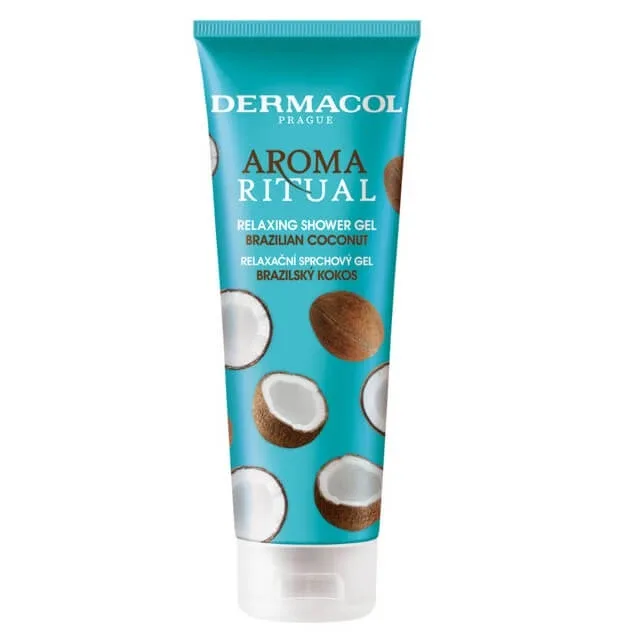 Gel de duș brazilian cu nucă de cocos Dermacol, 250 ml — preț și oferte