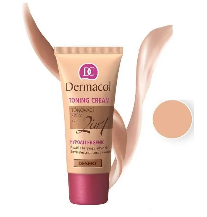 Dermacol Desert cremă hidratantă și fond de ten, 30 ml — preț și oferte