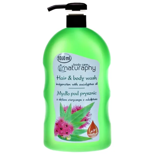 Sampon si gel de dus cu Ulei esential de Eucalipt Naturaphy Herbal, Blux | 1L BLUX COSMETICS INFINITY — preț și oferte