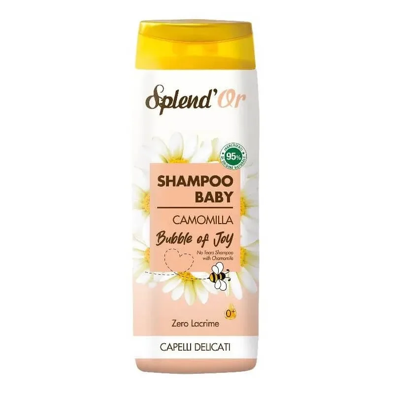 Splend or Bubbles of joy - șampon pentru bebeluși cu mușețel, 300 ml — preț și oferte
