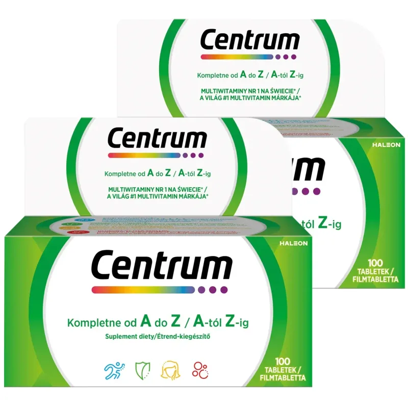 Set Centrum Komplete A la Z, 2x100 de comprimate — preț și oferte