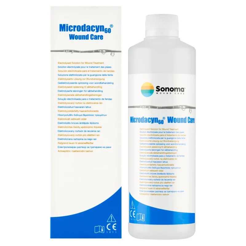 Microdacyn 60 Wound Care, soluție electrolizată pentru îngrijirea rănilor, 500 ml — preț și oferte