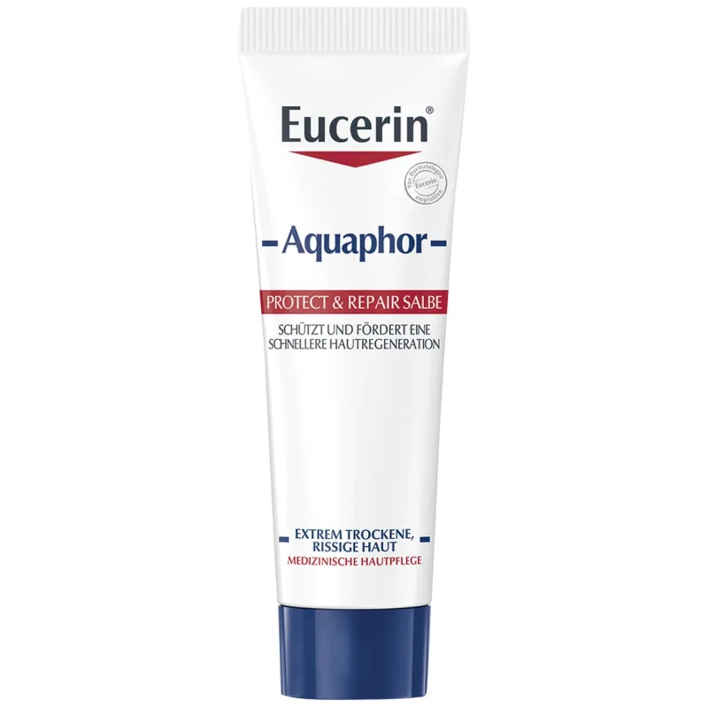 Eucerin Aquaphor, unguent regenerant pentru piele uscată, crăpată și iritată, 220 ml — preț și oferte