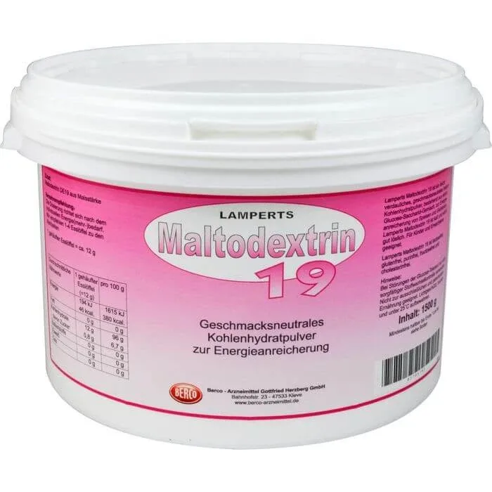 MALTODEXTRIN 19 Pulbere Lamperts 1500 g — preț și oferte