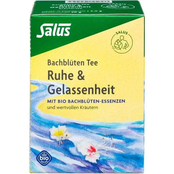 BACHBLÜTEN TEE Calm & Serenity Organic Salus Fbtl. 15 St. Salus Haus — preț și oferte