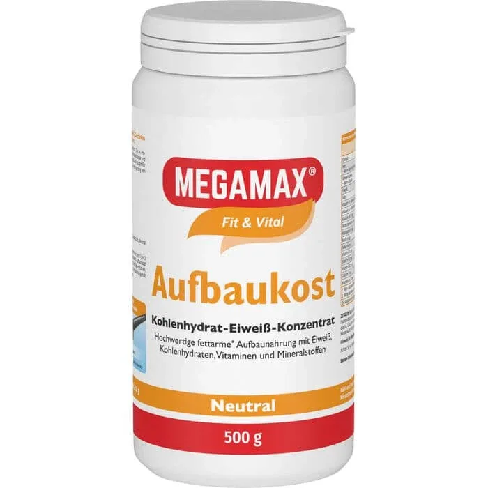 MEGAMAX pulbere alimentară neutră 500 g — preț și oferte