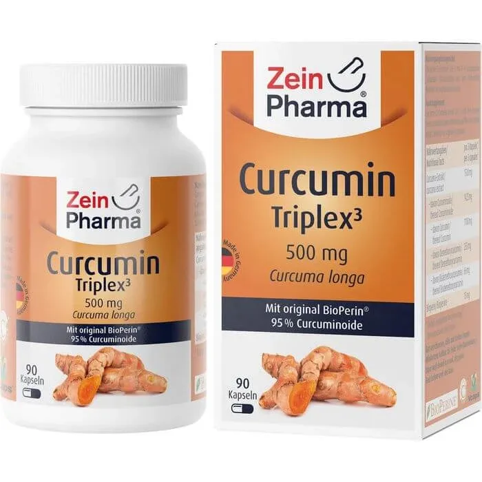 CURCUMIN-TRIPLEX3 500 mg/Cap.95% Curcumin+BioPerine 90 buc. — preț și oferte