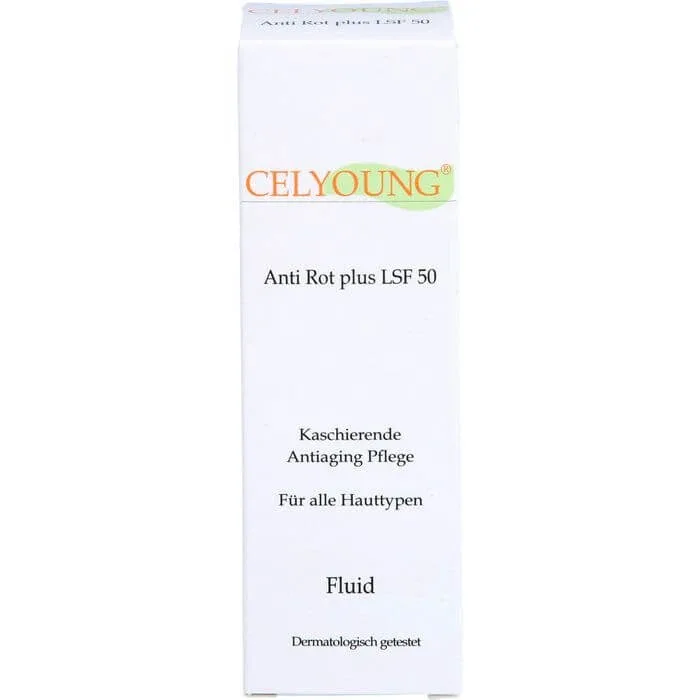 CELYOUNG Anti Red plus SPF 50 Fluid 50 ml — preț și oferte