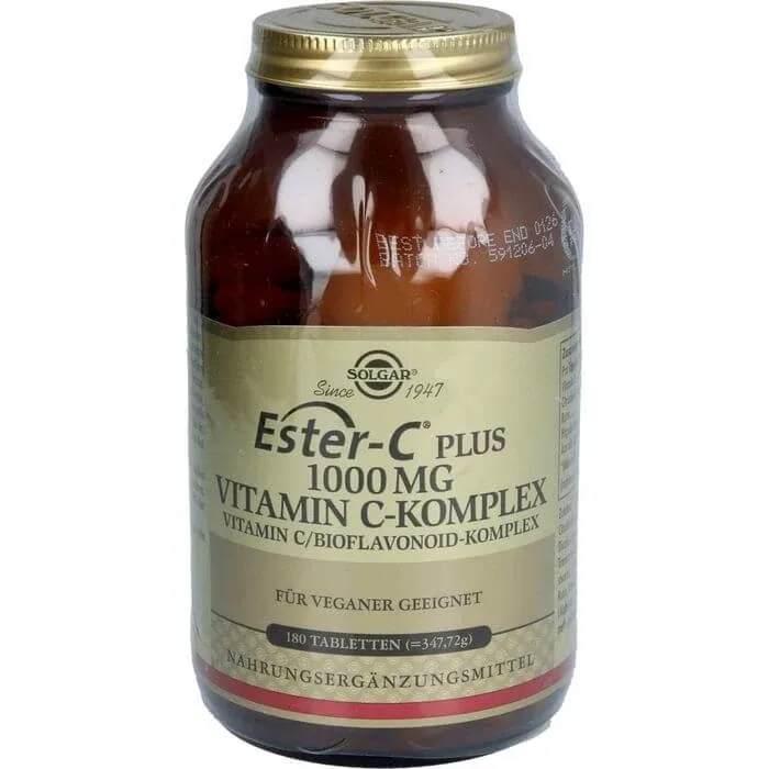 SOLGAR Ester-C Plus 1000 mg Tablete 180 Capsule — preț și oferte