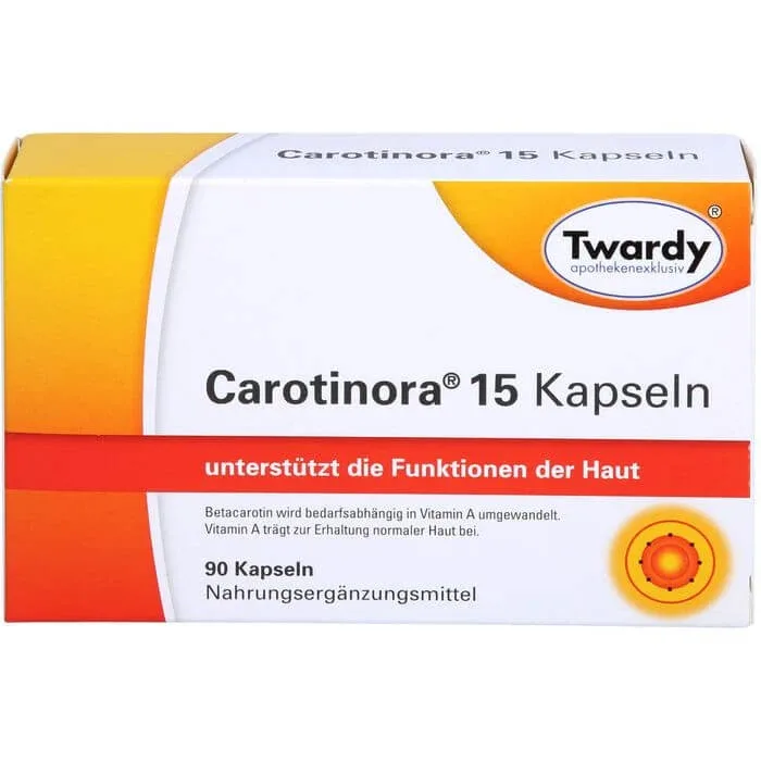 CAROTINORA 15 Capsule 90 Capsule — preț și oferte