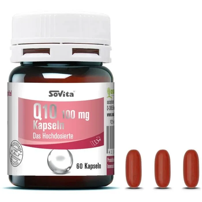 SOVITA Q10 100 mg Capsule 60 Capsule — preț și oferte