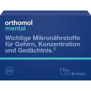 ORTHOMOL mental granule/capsule 15 zile Combip. 1 P