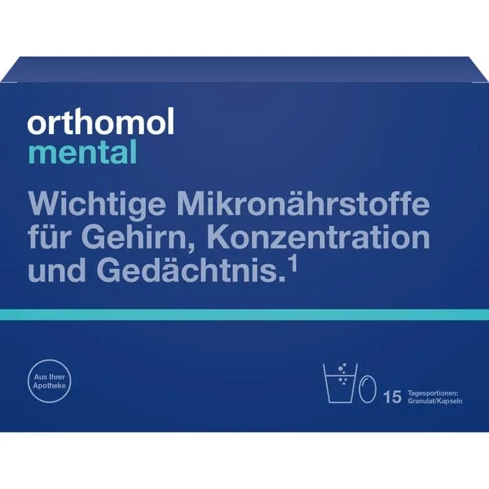 ORTHOMOL mental granule/capsule 15 zile Combip. 1 P — preț și oferte