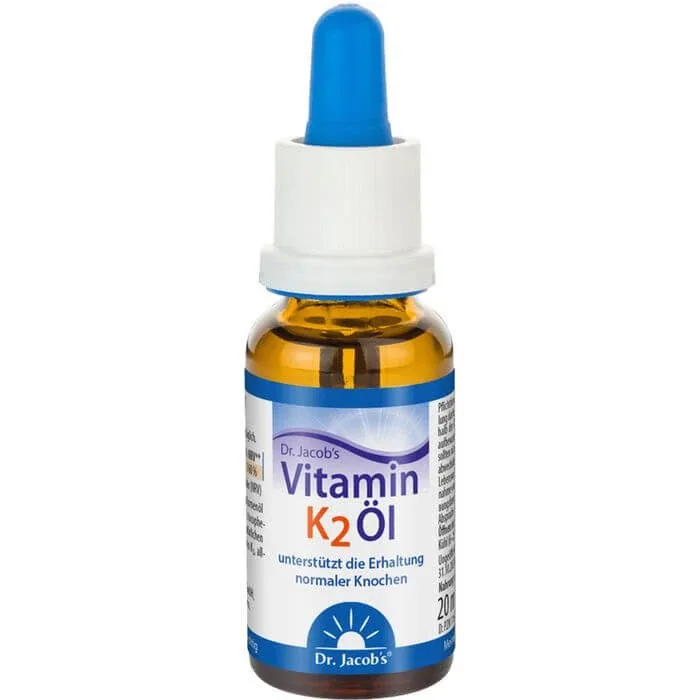 VITAMIN K2 OIL Vit.K ca MK7 Dr.Jacob's Tro.z.Einn. 20 ml — preț și oferte