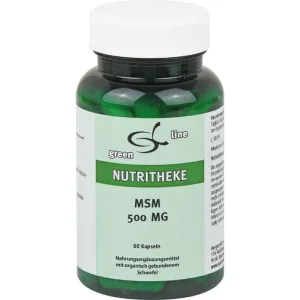 MSM 500 mg capsule 60 Capsule