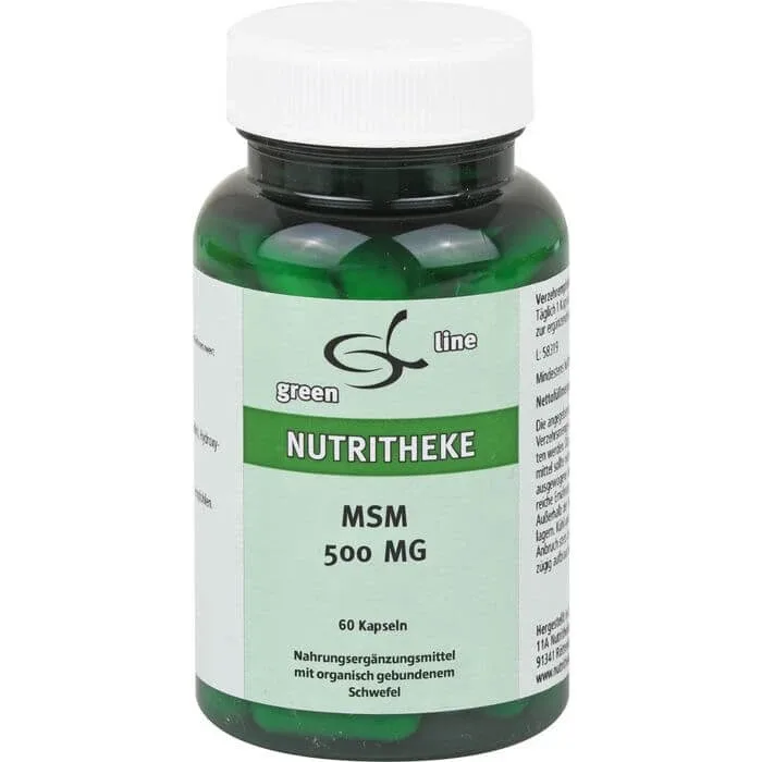 MSM 500 mg capsule 60 Capsule — preț și oferte