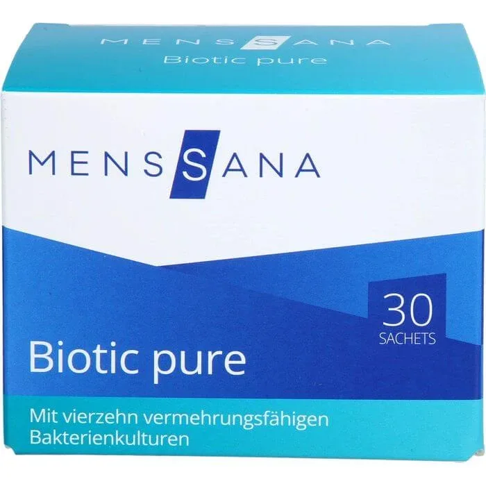 BIOTIC pur MensSana pulbere 30 buc. — preț și oferte
