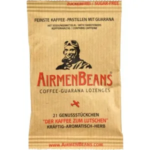 AIRMENBEANS cele mai bune pastile de cafea cu guarana 21 buc.