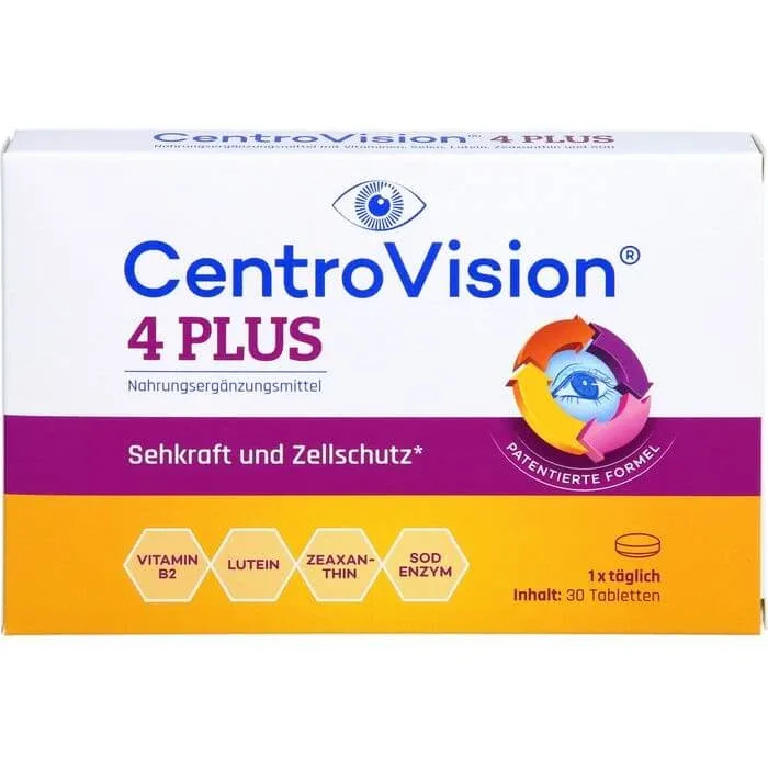 CENTROVISION 4 PLUS Tablete 30 Capsule — preț și oferte