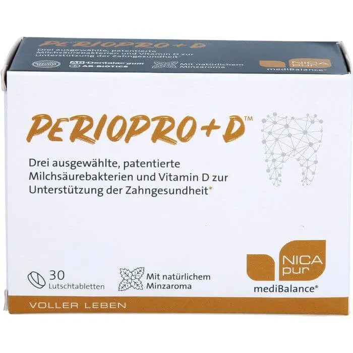 NICAPUR mediBalance PerioPro+D pastiluțe 30 buc. — preț și oferte
